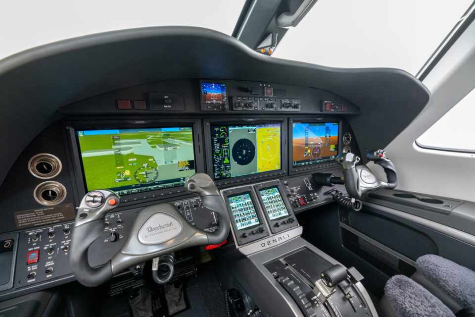 A suíte de aviônicos Garmin 3000