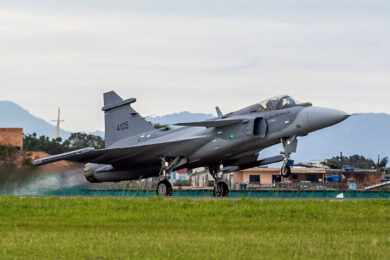 Caça Gripen da FAB