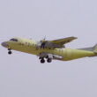 Simorgh em voo: aeronave da HESA é uma versão modificada do Antonov An-140