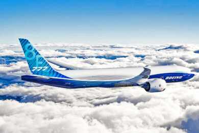 Boeing 777-8F deve estrear em 2027