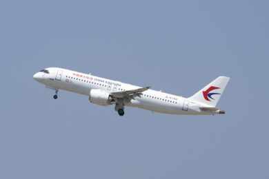 Segundo jato C919 da China Eastern Airlines deve ser entregue em junho