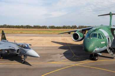 Suécia tem interesse no C-390 para o lugar dos seus velhos C-130