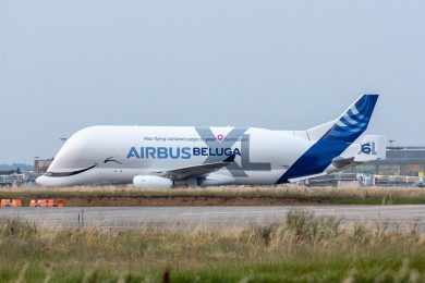 Airbus revela o sexto e último Beluga XL com pintura especial