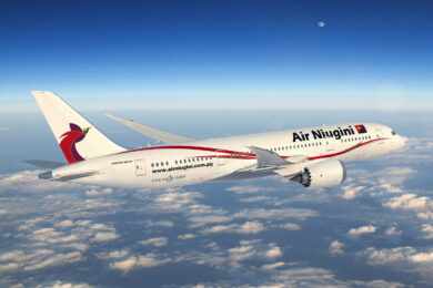 Enquanto avalia o E2 da Embraer, Air Niugini encomenda dois Boeing 787-8 Dreamliner