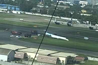 ERJ-145 sofre excursão de pista em aeroporto na Nigéria