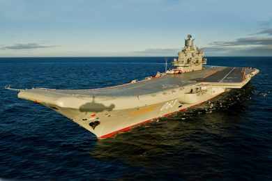Parado há seis anos, porta-aviões da Rússia pode voltar ao serviço em 2024