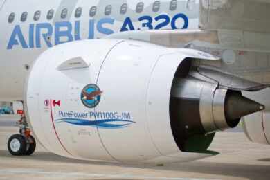 Motor GTF da Pratt & Whitney
