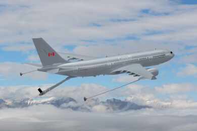 Canadá encomenda quatro aviões-tanque Airbus A330 MRTT