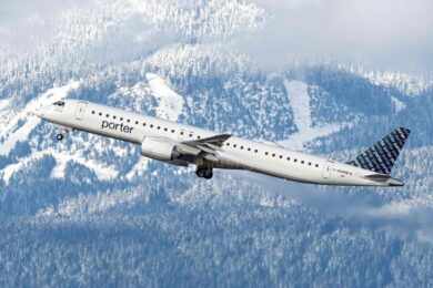 Jato E195-E2 da Porter Airlines