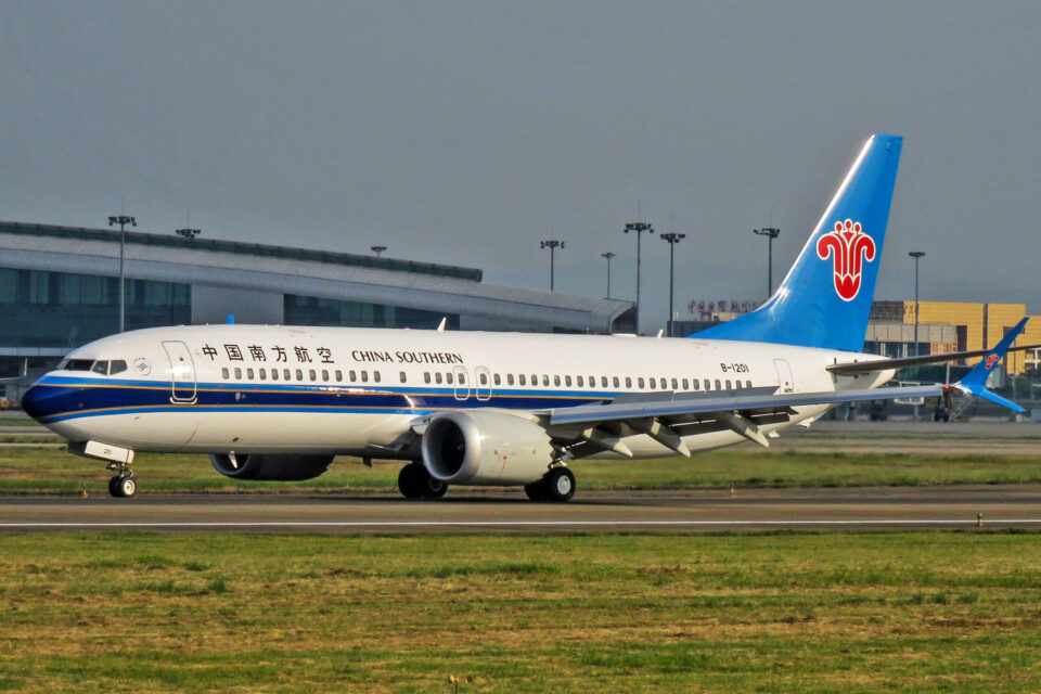 Boeing 737 MAX da China Southern