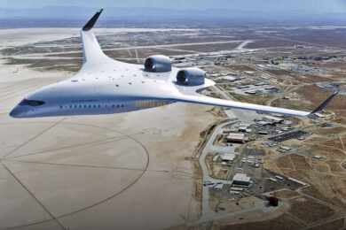 Força Aérea dos EUA anuncia investimento em aeronave de transporte com fuselagem em formato de asa