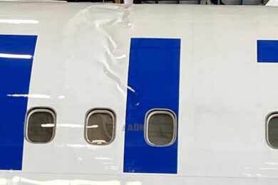 Boeing 767-300 da United teve fuselagem amassada após ‘pouso duro’ em Houston no mês passado