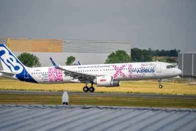 Airbus inicia turnê mundial com o novo jato de longo alcance A321XLR