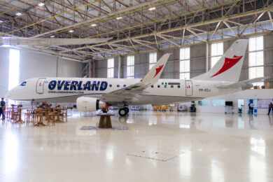 Mais uma da Nigéria: Overland Airways recebe primeiro E175 da Embraer