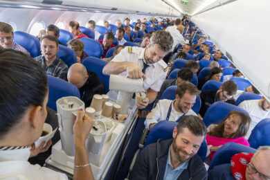 Os "passageiros" eram funcionários da Airbus