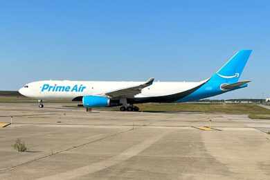 Primeiro Airbus A330 cargueiro da Amazon estreia em serviço