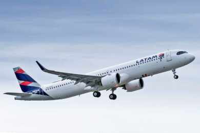 A LATAM recebeu sete A321neo no primeiro semestre de 2024