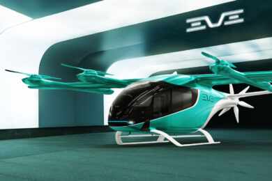 O eVTOL da Eve deverá voar pela primeira vez em 2024