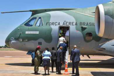 Avião KC-390 da FAB (SAAF)