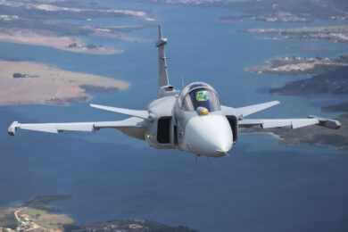Caça F-39E Gripen (Sgt Müller Marin/FAB)