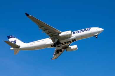 Airbus A330-200 da Iran Air que seria entregue para a Avianca Brasil