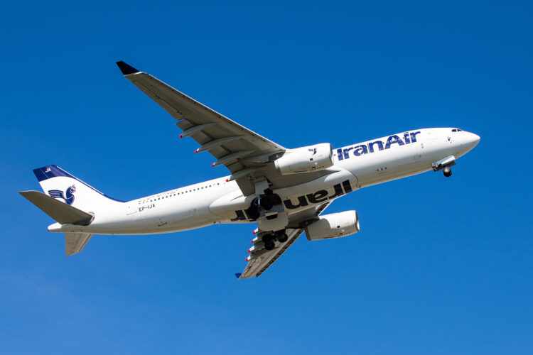 Airbus A330-200 da Iran Air que seria entregue para a Avianca Brasil