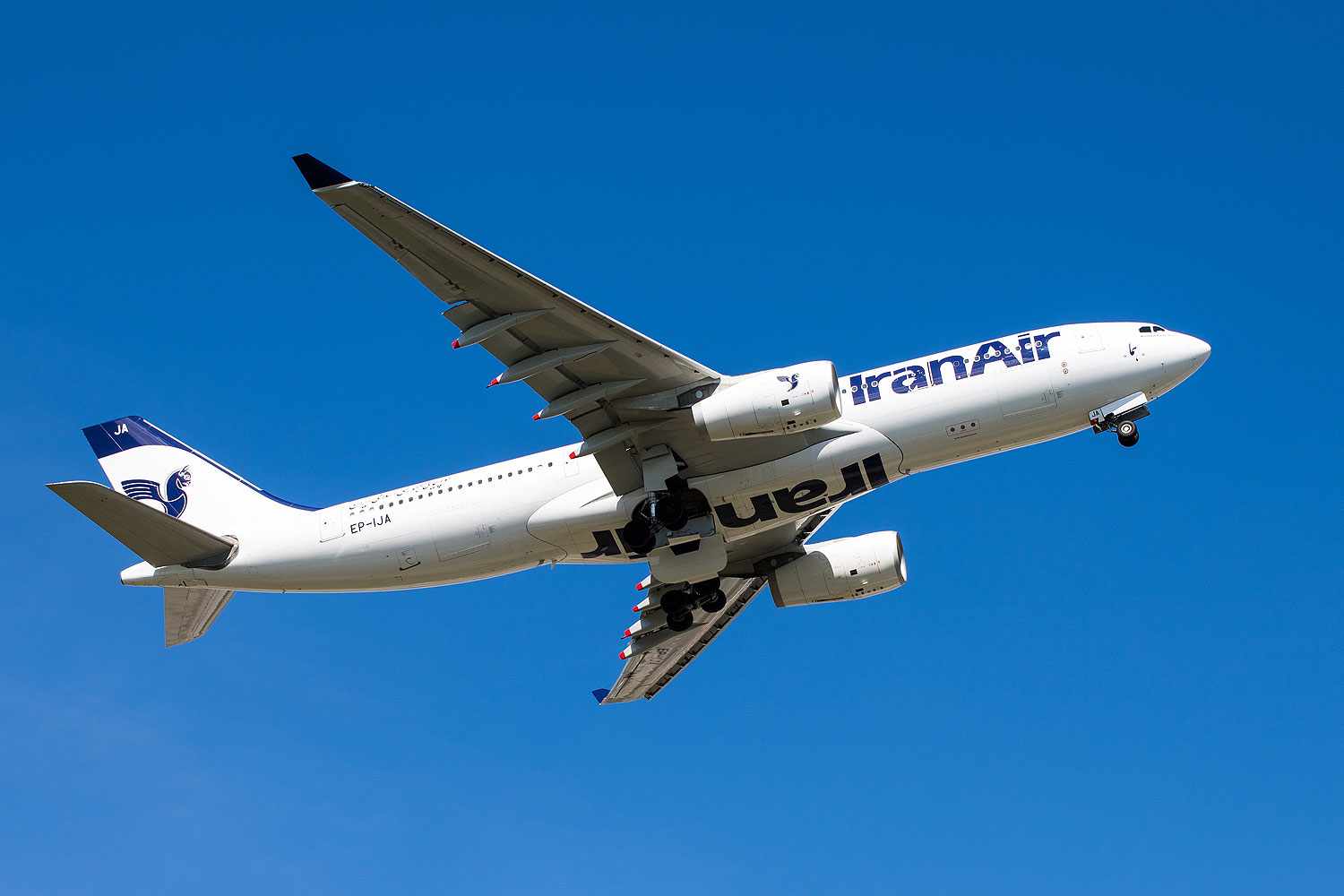 Airbus A330-200 da Iran Air que seria entregue para a Avianca Brasil