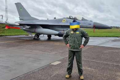 Primeiro caça F-16 da Força Aérea da Ucrânia aparece?