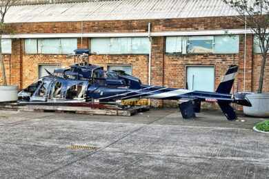 Universidade herda helicóptero Bell 407 GX que se acidentou em 2022 em São Paulo