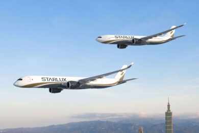 Cargueiro Airbus A350F conquista novo cliente em Taiwan
