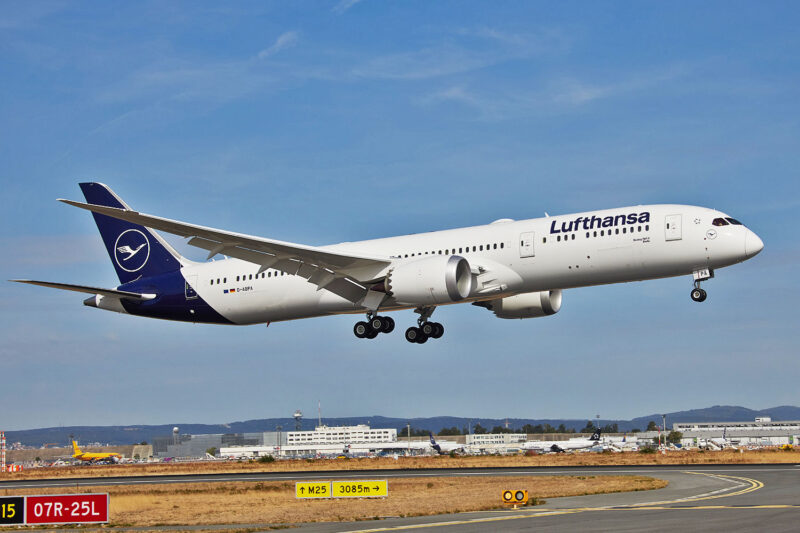 Boeing 787-9 Dreamliner da Lufthansa