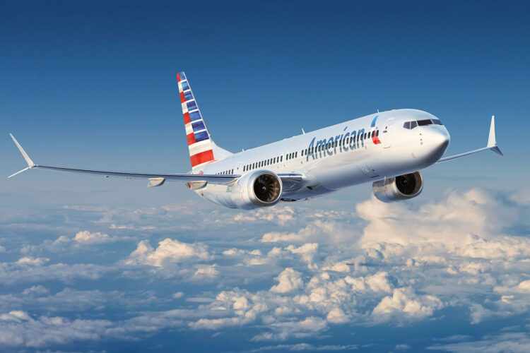 A American vai voar com 115 jatos 737 MAX 10