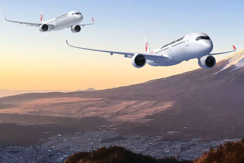 A Japan Airlines vai receber o A321neo pela primeira vez e ampliar a frota de A350 (JAL)