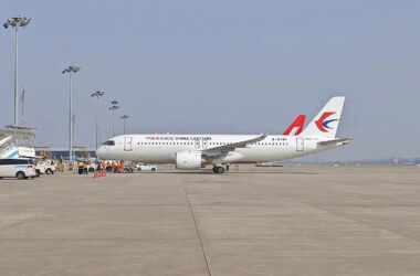 O 5º jato C919 da China Eastern Airlines