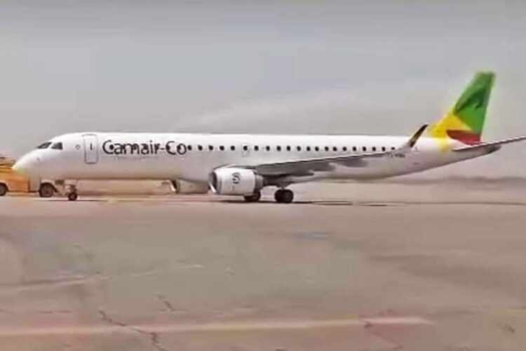 O E190 alugado pela Marathon à Camair-Co (Reprodução)