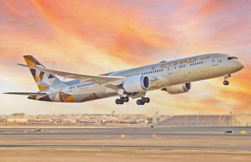 Boeing 787 da Etihad Airlines