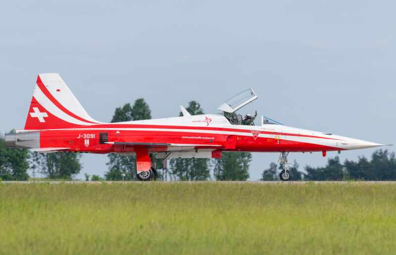 Jato F-5 da Patrouille Suisse