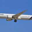 O Boeing 787-9 da LATAM que sofreu o mergulho