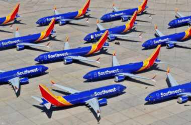 Apesar de ser LCC, a Southwest Airlines tem uma das maiores porcentagens de frota própria (Goodfon.com)