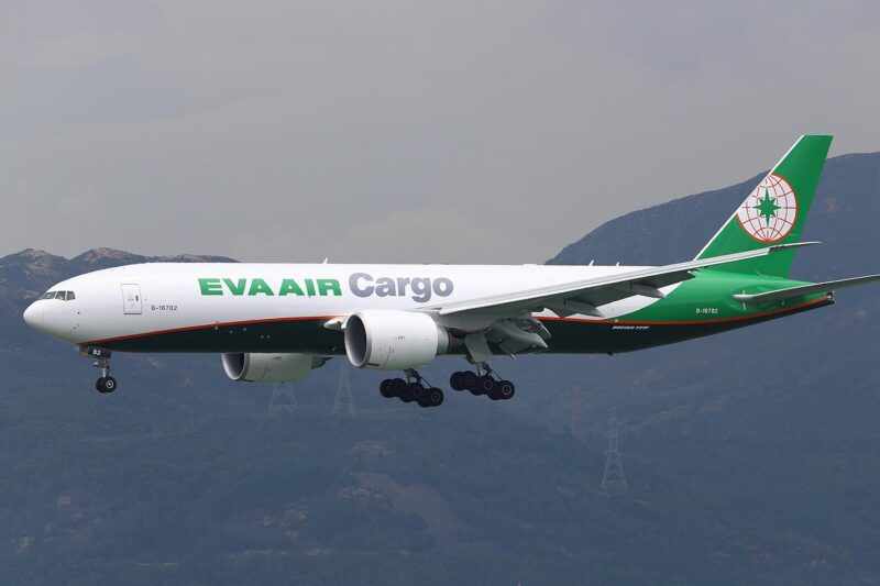 Boeing 777F da Eva Air Cargo