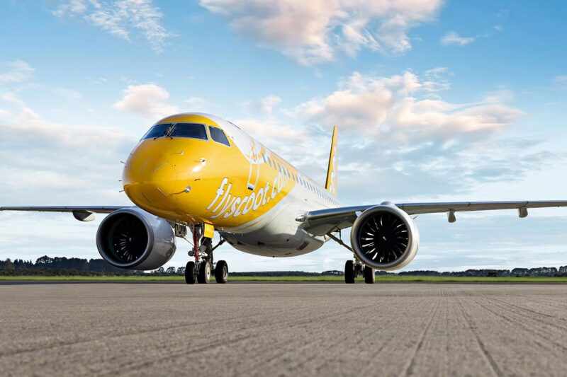 Primeiro E190-E2 da Scoot