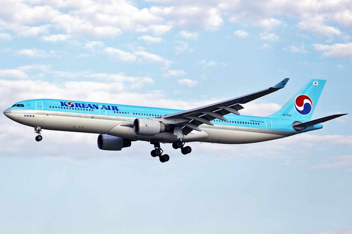 Airbus A330-300 da Korean Air (byeangel)