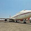 O Boeing 747-400 que a Air India se despediu