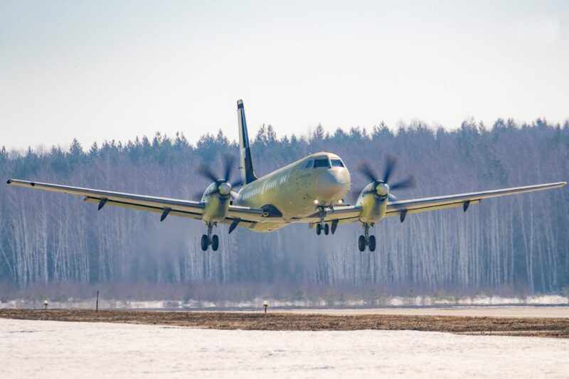 O segundo protótipo do Il-114-300 (UAC)