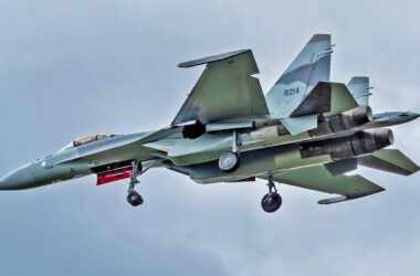 Caça Su-35 que deveria ter sido entregue ao Egito