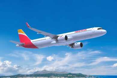 A Iberia receberá o primeiro Airbus A321XLR do mundo