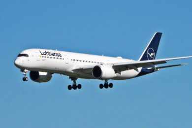 Airbus A350-900 da Lufthansa (Vuxi)