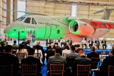 Entrega do 2º KC-390 de Portugal (Embraer)