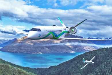 O conceito híbrido-elétrico da Zunum Aero