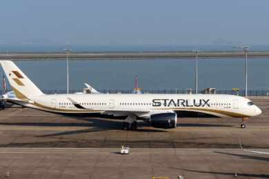 A Starlux tem 6 A350-900 na frota
